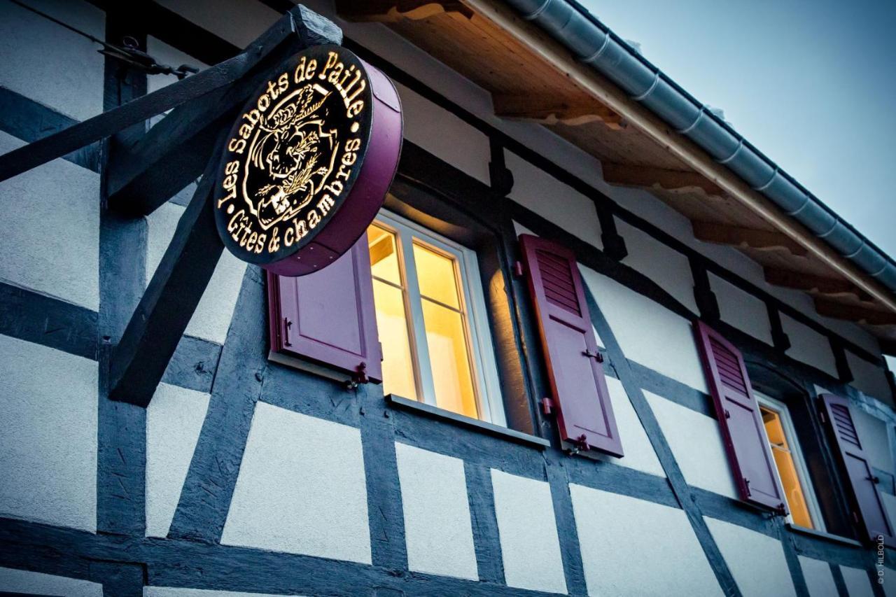 Gite Les Sabots De Paille, Alsace Haut-Rhin Ballesdorf 外观 照片