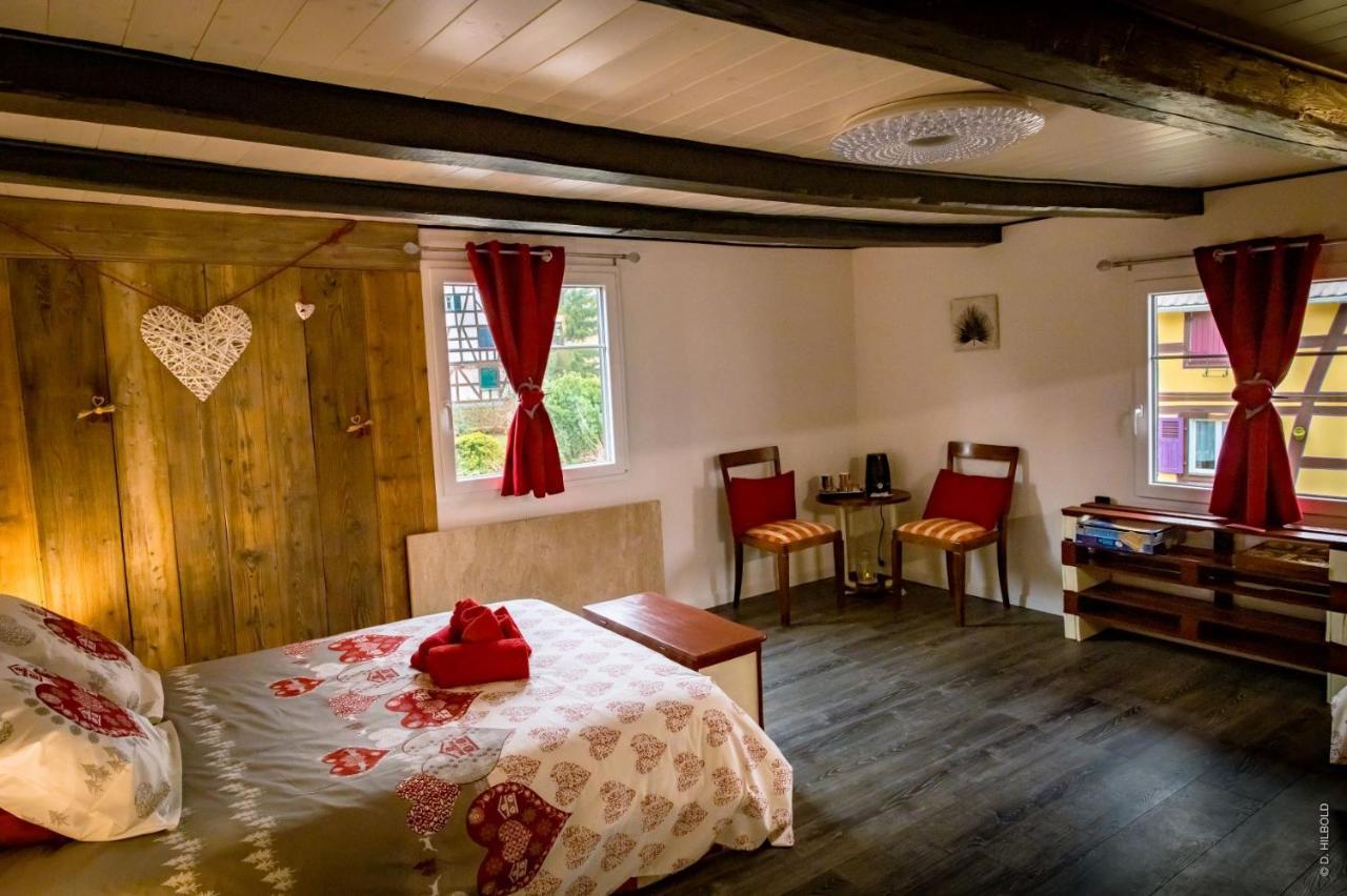 Gite Les Sabots De Paille, Alsace Haut-Rhin Ballesdorf 外观 照片