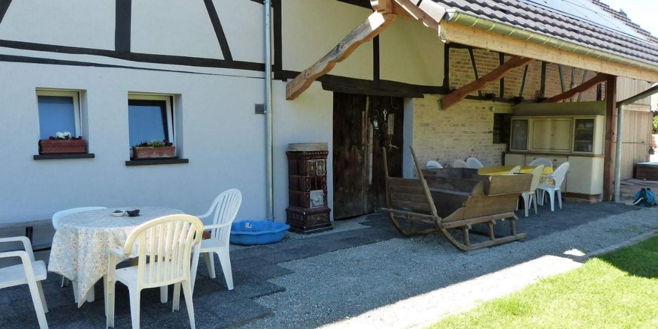 Gite Les Sabots De Paille, Alsace Haut-Rhin Ballesdorf 外观 照片